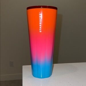 Starbucks Ombre Gradient Sunset Tumbler